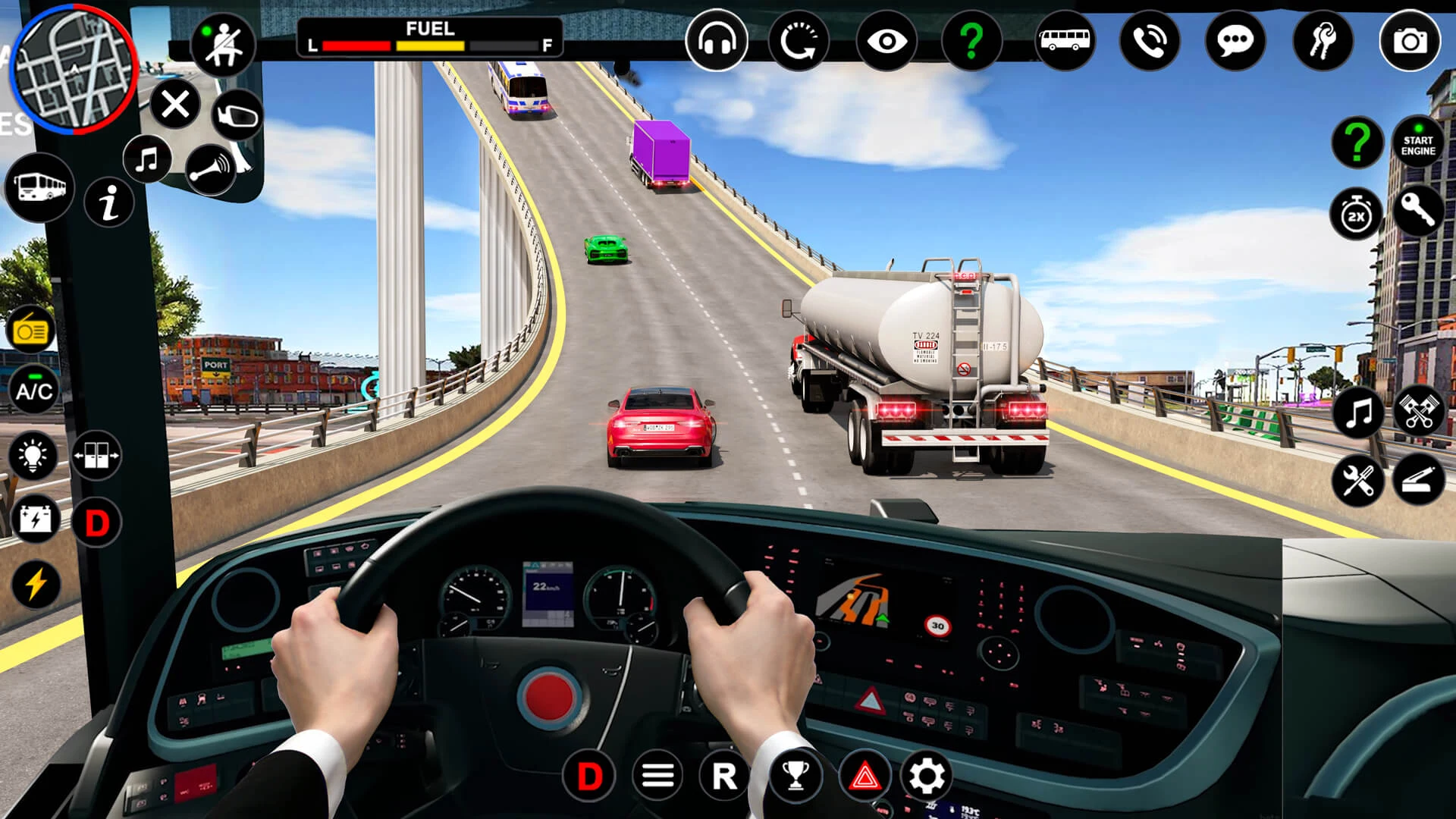 City Bus Driver Simulator 3D screenshot